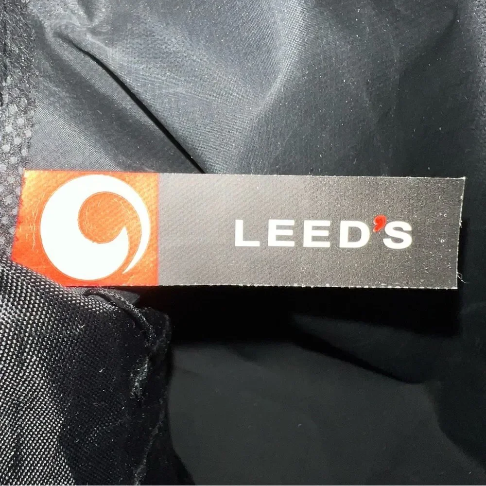 Leed's Lightweight Casual Messenger Bag w/Library Name on Front w/Adjust. Strap
